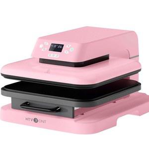 T 셔츠용 HTVRONT 자동 열 프레스 기계 - 자동 해제 기능이 있는 15x15 열 프레스 기계 - 자동 꺼짐 및 빠르게 가열, HTV, 승화, 열 전달 프로젝트용 스마트 열 프레스