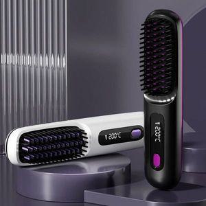 [NS홈쇼핑]무선 콤브 매직 헤어빗 고데기 빗고데기 파우치포함 브러쉬 휴대용 여행 헤어 스..[35289282]