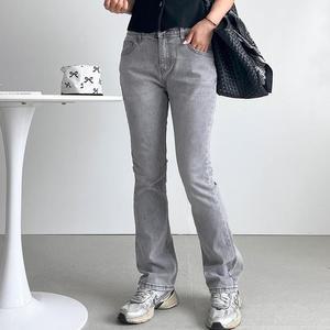 여자 슬림핏 나팔 코튼 워싱 골반핏 청바지