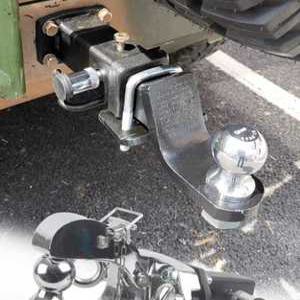 히치 트레일러 마운트 볼 견인 리시버 연장 고리 드롭