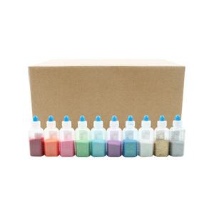 유니아트 반짝이가루 레인보우 20개 혼합 1개