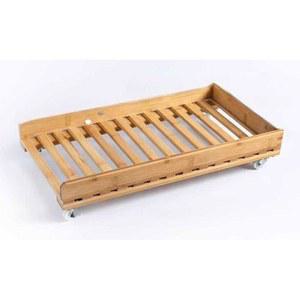 데스크탑본체 받침대 컴퓨터본체받침대 컴퓨터 원목색 PC 기어 원목 커버 달린 트레이