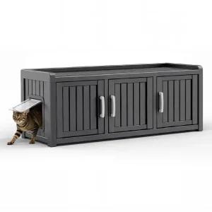 지오리빙 CH247B 고양이집 강아지집 개집 야외 마당 애완견 하우스 사계절 숨숨집 화장실