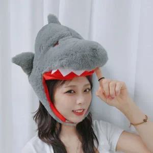상어 인형 코스프레 탈 1P 캐릭터 모자 공연 뮤지컬 행사 파티 생일 소품