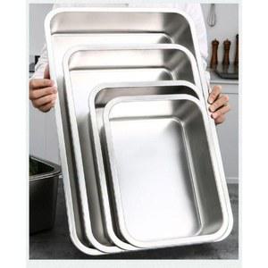 반찬 바트 스탠 트레이 4구 2격자 평면 소스통 업소용 1/6 거치대 10cm 깊은 9L