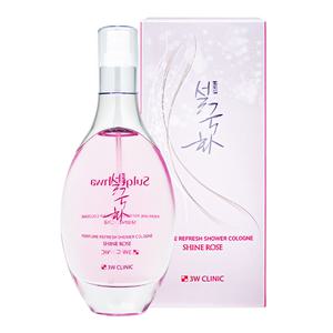 설국화 퍼퓸 리프레쉬 샤워코롱 (150ml) 샤인로즈향