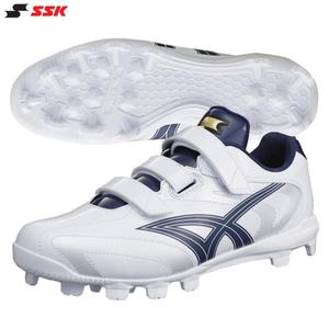 SSK Ultra Flexible 스타러너 포인트화 SSF4200BL 야구화 화이트/네이비