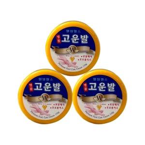 웰빙헬스 명품 고운발 크림 110g 3개