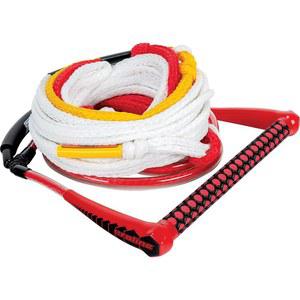 프롤라인 바이 코넬리 트레이너 워터스키 로프 패키지, 5 섹션 라인, 13인치 이지업 EVA 핸들