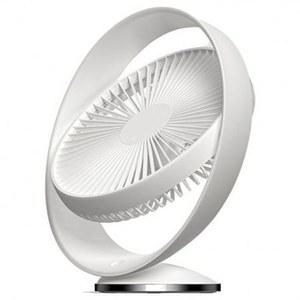 맑게 울려퍼지는 무선 무소음 흰색 탁상용 선풍기 one 2000mAh TEMC003