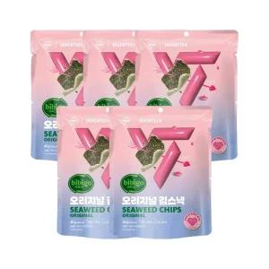 비비고 칩 x 세븐틴 오리지널 40g x5개