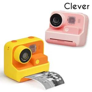 [클레버] 어린이 디지털 키즈프린트카메라 즉석인화 어린이선물 DIY사진