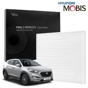 현대모비스 올뉴투싼 TL 에어컨필터 PM0.3 E11
