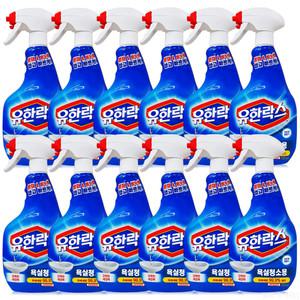 유한양행 유한락스 욕실청소용 600ml 12개