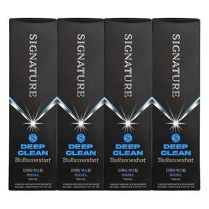 불스원샷 시그니처 딥클린 연료첨가제 경유용 500ml x4개