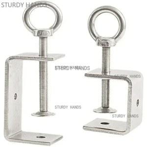304 스테인레스 스틸 클램프 파이프 사각 조정 가능한 고정 홀더 클립 다기능 하드웨어 패스너