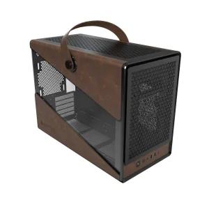 미니 케이스 고성능 디자인이쁜 컴퓨터본체케이스 소형 데스크톱 컴케이스 오픈형 튼튼한외관 PC주요부품 휴대용 투명한 스타일