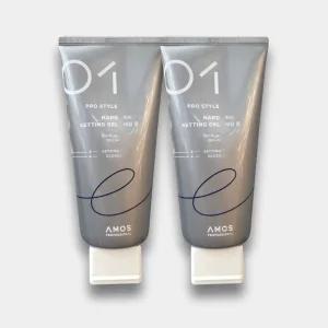 아모스 하드 세팅 젤 300ml 2개 강한 고정력
