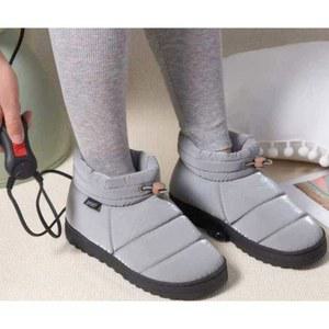 사무실발난로 풋워머 슬리퍼형 다리 발히터 흑백 2736 38 발보온기