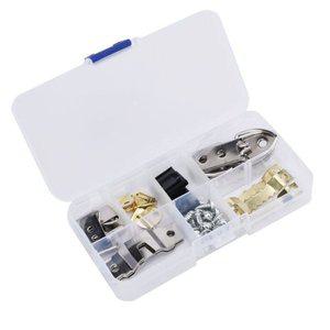 고품질 사진고리세트 시계 그림 다양한구성 간편한 액자설치툴 다채로운 나사못 나사용 (WFJ7BU2)