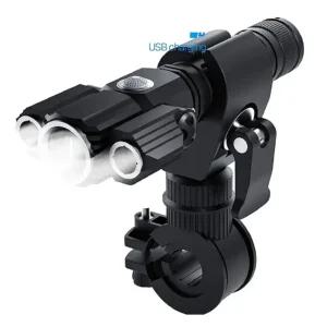 360도회전 자전거 라이트 거치대 후레쉬 브라켓