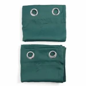 그린 색상 암막커튼 2장 사생활 보호용 창문커튼 빛차단 커튼 (WFJ8BA9)