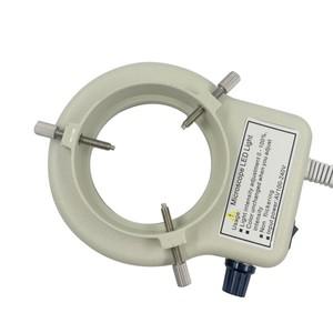 마이크로스코프 산업용 현미경 원형 조명 카메라 광원용 LED 링 라이트 일루미네이터 램프
