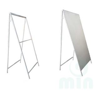 굿마인드 철재A자 900Ｘ1800 (틀만 출고됨) (판없음) 스탠드간판 A형간판 철제A형입간판