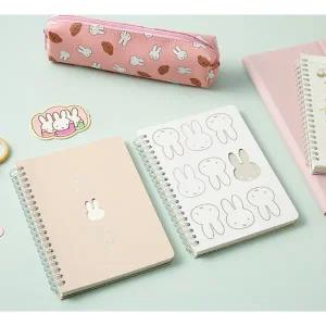 [꿈드림22] 미피 B6 형태 미니 스프링노트 7mm 90매 소프트커버 줄노트 라인노트 5.0