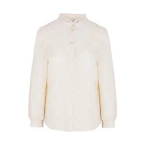 [올리비아하슬러] 비즈성 레이스 블라우스_OHDSBL202