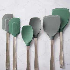 국산 실리콘 알뜰주걱 스파츌라 뒤집개 조리도구 모음