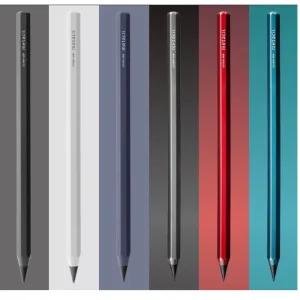 썬스타문구 메타실 펜슬 클래식 금속 연필 6종 / 깎지않고 무한 사용 반영구 샤프 번지지않는 특수심