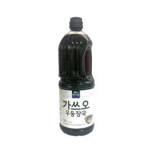 대용량  액상  우동  장국  면사랑  가쓰오  우동장국  1.8 L X 1개