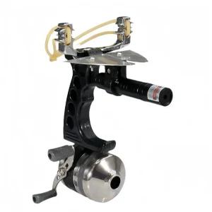 새총낚시 물고기 고무줄 금속 샷 새총 조절 헌팅 활 강력한