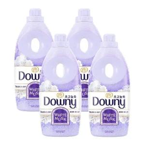 다우니 섬유유연제 스프링 화이트 머스크 1L 4개 DC