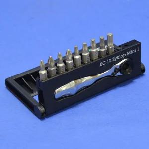 베라 미니비트체크세트 Mini1 10종 073645 1020478 BC10Zyklop Mini1 라쳇 십자 별 육각 포지비트 10종