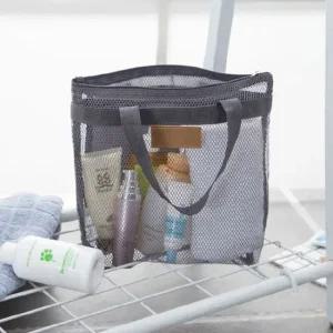 이거찜) 메쉬 목욕 가방 수영가방 목욕바구니 목욕가방 목욕바구니 방수가방