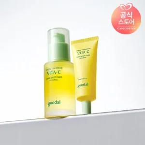 [세럼30ml+크림40ml]구달 청귤 비타C 잡티케어 세럼 알파 25AD 기획