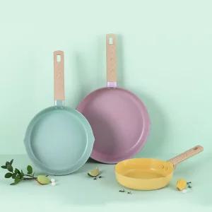 키친플라워 젤라또 인덕션 후라이팬 3종 세트 (20+24+28cm)