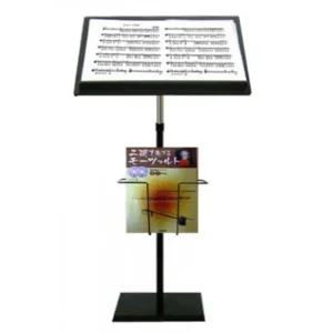 입구 메뉴판거치대   보면 악보대 ZMS-DS45B 꽂이 간판 포스터 진열 광고 배너 베너 현수막 전단