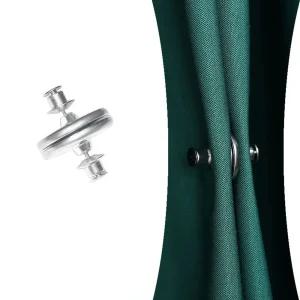커튼 고정자석 클립 12pcs 원형 17mm 20mm 마그네틱