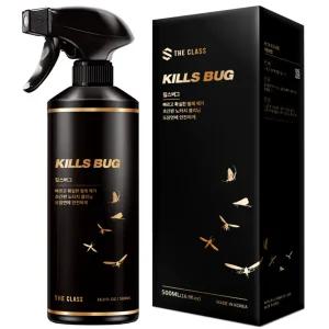 더클래스 킬스 버그 초간편 노터치 벌레제거제 송진 새똥 리무버 버그클리너 벌레자국제거 500ml