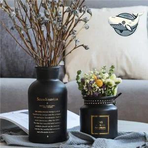 모던 미니 화병 원형 유리 디퓨저용기 인테리어