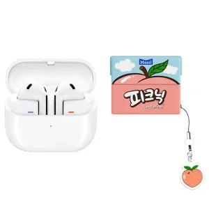 삼성 이어폰 갤럭시 버즈3 화이트 + 케이스 피크닉 천도복숭아 무료배송