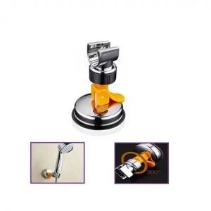 흡착식 각도조절 샤워헤드 걸이(약7x14cm) 간편설치