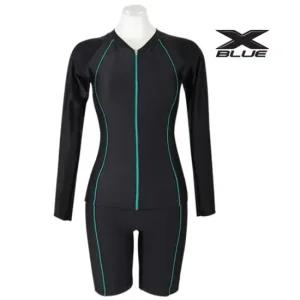 XBLUE 아쿠아로빅 빅사이즈 투피스 수영복 G93045 여성