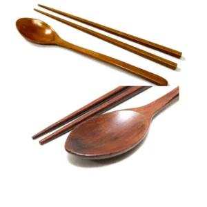 고급 천연옻칠수저세트 원목나무수저세트 숟가락 젓가락 우드