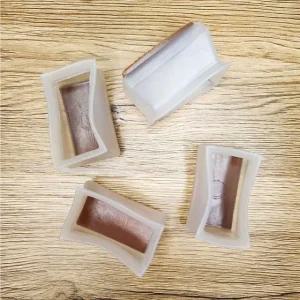 고품질 실리콘의자캡 직사각 형 반투명 대형 투명의자 의자다리 투명의자캡 투명의자발캡 (WFJUWIG)