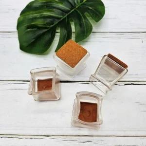 고품질 사각 실리콘의자발캡 투명 소형 1세트 4P 의자발캡 실리콘의자캡 실리콘의자커버 (WFJUWE5)