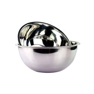 스테인리스 스틸 원형 주방 싱크대 소형 두꺼운 딥 홈 사용 세면대 계란 거품기 야채 세척대